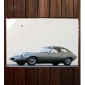 Металлическая табличка Jaguar E-Type Coupe (Series II)